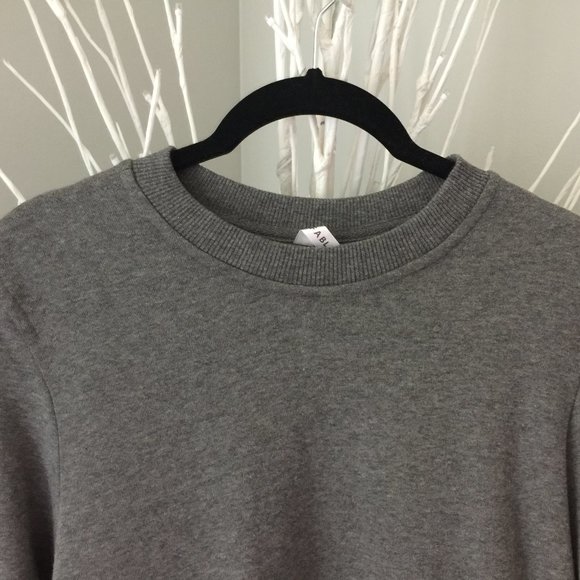 Fabletics Sweatshirt Dress Grey Small NWOT - Picture 3 of 3